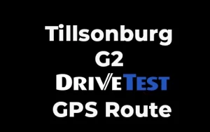 Tillsonburg G2 Drive Test GPS Route